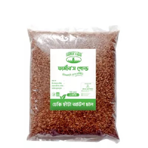 ফার্মার‘স গোল্ড আউশ লাল চাল (ঢেঁকি ছাটা)