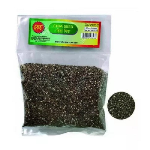 একতা চিয়া বীজ ১০০ গ্রাম