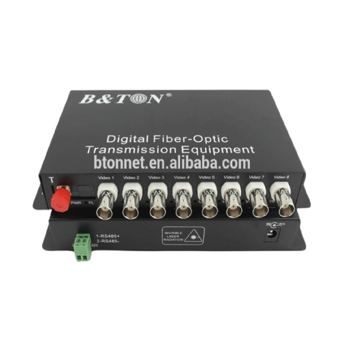 ৮সিএইচ এইচডি ভিডিও অপ্টিক ট্রান্সিভার(৭২০পি) (8CH HD VIDEO OPTIC TRANSCEIVER(720P))