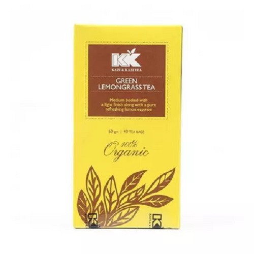 কাজী অ্যান্ড কাজী গ্রিন লেমনগ্রাস টি ৪০ টি ৬০ গ্রাম