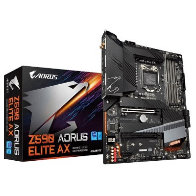 GIGABYTE Z590 AORUS Elite AX Intel 10th and 11th Gen ATX Motherboard