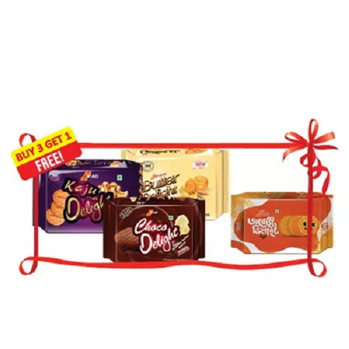 ইফাদ কাজু, বাটার এবং চকো ডিলাইট বিস্কুট (ফ্রি অরেঞ্জ বিস্কুট ১৬০ গ্রাম)