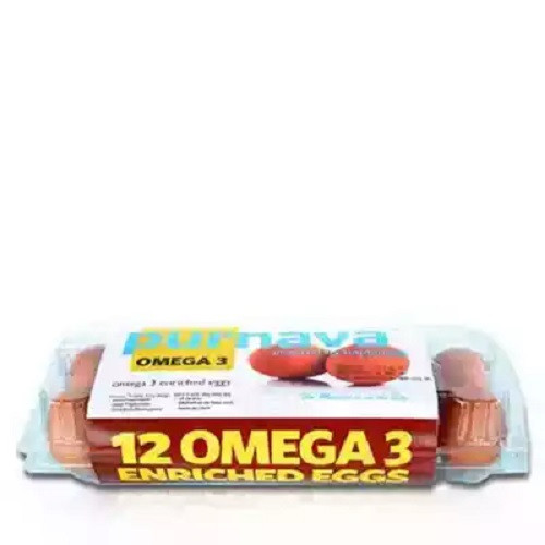 পুরনাভা ওমেগা ৩ সমৃদ্ধ ডিম ১২ টি