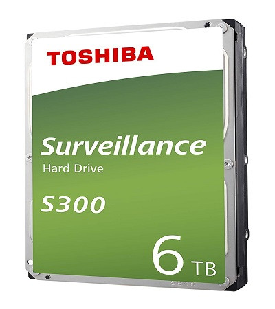 TOSHIBA 6TB SURVEILLANCE HARD DRIVE 3.5" SATA