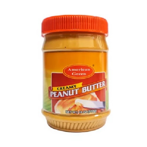 আমেরিকান গ্রিন ক্রিমি পিনাট বাটার ৫১০ গ্রাম