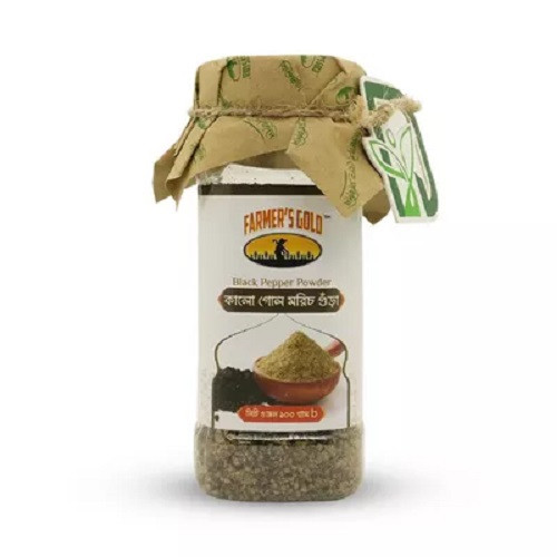 ফার্মার‘স গোল্ড কালো গোল মরিচ গুঁড়া ১০০ গ্রাম