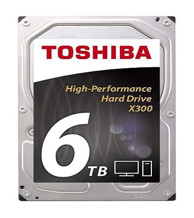 TOSHIBA 6TB INTERNAL HARD DRIVE 3.5" SATA 7200RPM