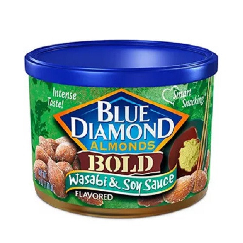 ব্লু ডায়মন্ড বাদাম বোল্ড ওয়াসাবি ও সয়া সস