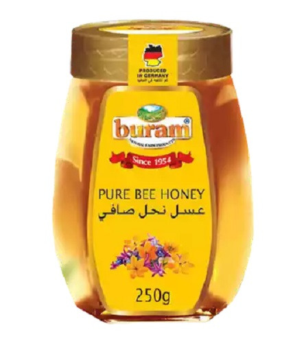বুরাম প্রাকৃতিক মধু ২৫০ গ্রাম