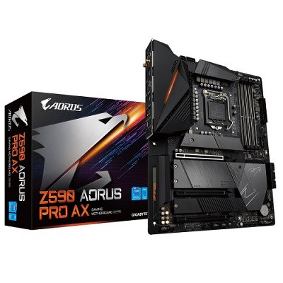 Gigabyte Z590 AORUS PRO AX Intel 10th and 11th Gen ATX Motherboard