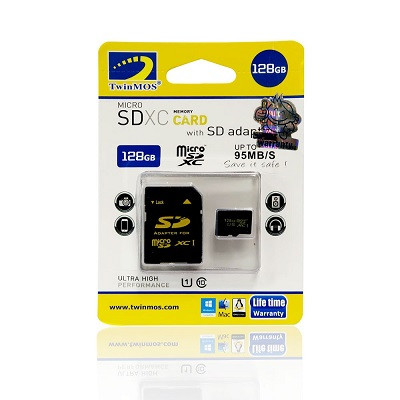 TwinMOS 128GB MICRO SD CARD CL-10