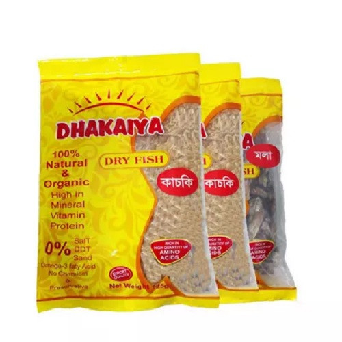 ঢাকাইয়া শুটকি মাছ কাচকি ১২৫ গ্রাম