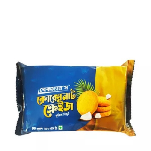 বেকম্যান'স কোকোনাট ক্রেইজ কুকিজ বিস্কুট