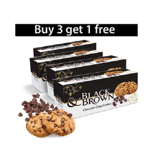 ডেকো ব্ল্যাক এন্ড ব্রাউন কুকিজ (৩ টি কিনলে ১ টি ফ্রি)