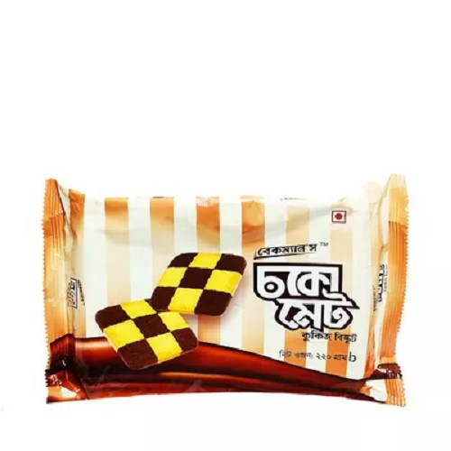 বেকম্যান'স চকোমেট কুকিজ বিস্কুট ২২০ গ্রাম