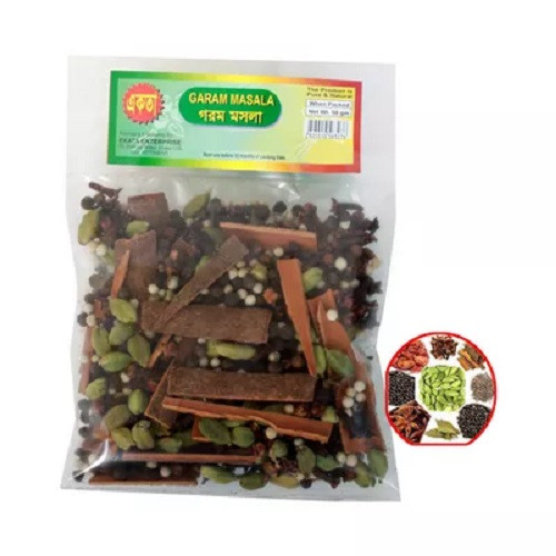 একতা গরম মসলা ৫০ গ্রাম
