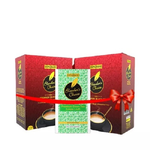 ইস্পাহানি ব্লেন্ডার'স চয়েস ব্ল্যাক টি ৪০০ গ্রাম (২ টি কিনলে ইস্পাহানি গ্রিন টি ১০০ গ্রাম ফ্রি) ৩ টি