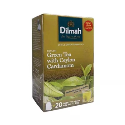 ডিলমাহ সেইলন গ্রীন টি উইথ সেইলন কারডামোম ৪০ গ্রাম