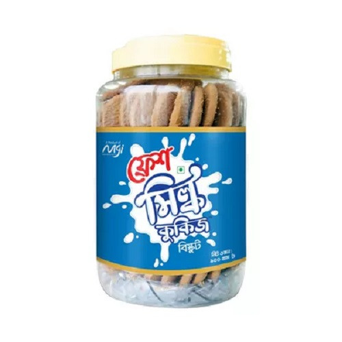 ফ্রেশ মিল্ক কুকিজ বিস্কুট জার