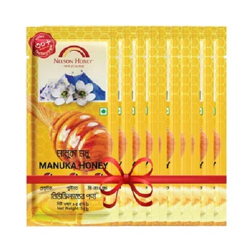 নেলসন মানুকা মধু স্যাচেট ৫ গ্রাম ১০ টি
