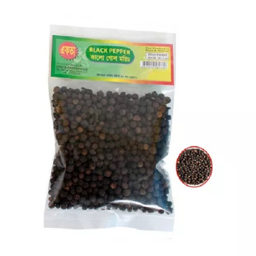 একতা গোল মরিচ (কালো) ৫০ গ্রাম